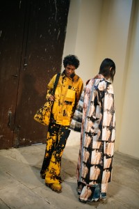 Backstage at Sterling Ruby Men's Spring 2020
