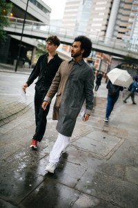 Street style at London Fashion Week Men's spring 2020