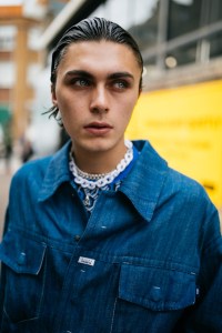 Street style at London Fashion Week Men's spring 2020