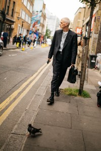 Street style at London Fashion Week Men's spring 2020