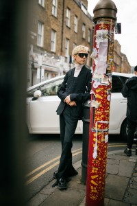 Street style at London Fashion Week Men's spring 2020