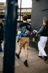 Street style at London Fashion Week Men's spring 2020