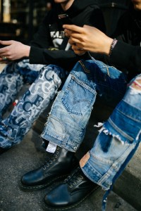 Street style at London Fashion Week Men's spring 2020