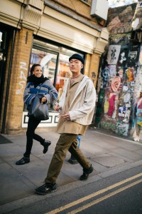 Street style at London Fashion Week Men's spring 2020
