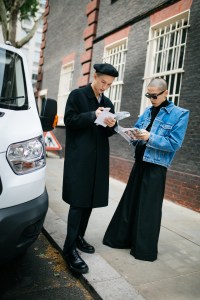 Street style at London Fashion Week Men's spring 2020