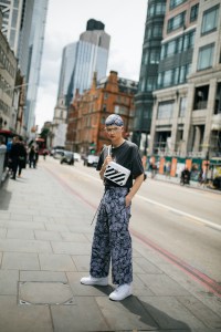 Street style at London Fashion Week Men's spring 2020