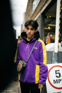 Street style at London Fashion Week Men's spring 2020