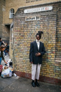 Street style at London Fashion Week Men's spring 2020