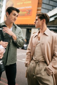 Street style at London Fashion Week Men's spring 2020
