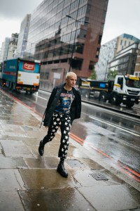 Street style at London Fashion Week Men's spring 2020