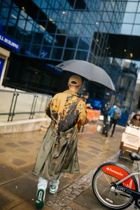 Street style at London Fashion Week Men's spring 2020