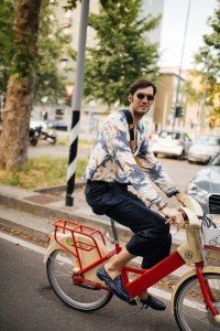 Street style at Milan Fashion Week Men's spring 2020