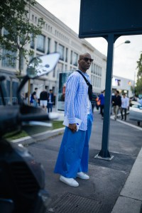 Street style at Milan Fashion Week Men's spring 2020
