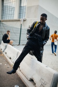 Street style at Milan Fashion Week Men's spring 2020
