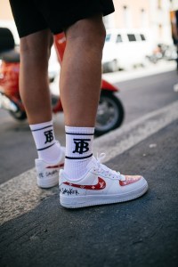 Street style at Milan Fashion Week Men's spring 2020