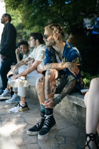 Street style at Milan Fashion Week Men's spring 2020