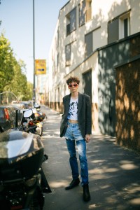 Street style at Milan Fashion Week Men's spring 2020