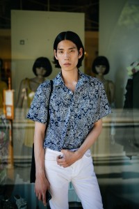 Street style at Milan Fashion Week Men's spring 2020