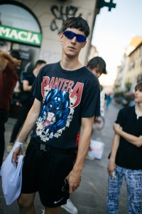 Street style at Milan Fashion Week Men's spring 2020