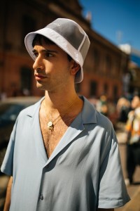 Street style at Milan Fashion Week Men's spring 2020