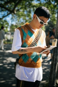 Street style at Paris Fashion Week Men's spring 2020