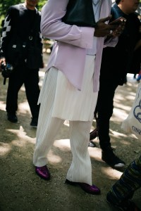 Street style at Paris Fashion Week Men's spring 2020