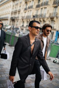Street style at Paris Fashion Week Men's spring 2020