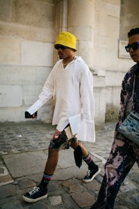 Street style at Paris Fashion Week Men's spring 2020