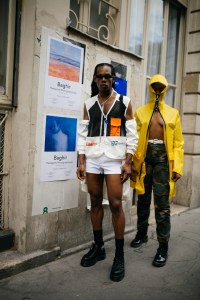 Street style at Paris Fashion Week Men's spring 2020