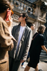 Street style at Paris Fashion Week Men's spring 2020