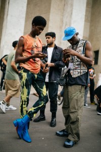 Street style at Paris Fashion Week Men's spring 2020