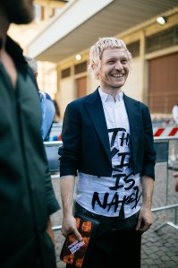 Street style at Pitti Uomo 96