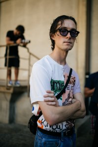 Street style at Pitti Uomo 96