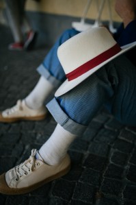 Street style at Pitti Uomo 96