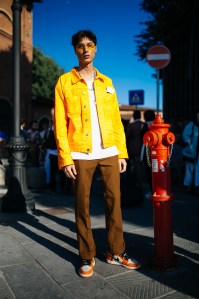 Street style at Pitti Uomo 96