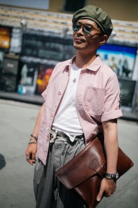 Street style at Pitti Uomo 96