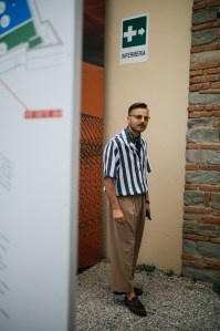 Street style at Pitti Uomo 96
