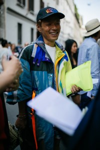 Street style at Milan Fashion Week Men's Spring 2020