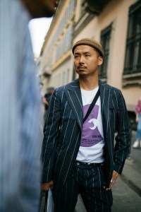 Street style at Milan Fashion Week Men's Spring 2020