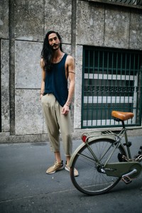 Street style at Milan Fashion Week Men's Spring 2020