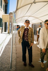 Street style at Pitti Uomo 96