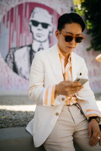 Street style at Pitti Uomo 96
