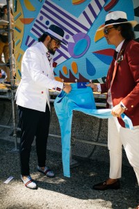 Street style at Pitti Uomo 96