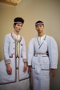 Backstage at Thom Browne  Men's SS 2020