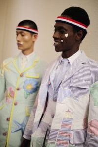 Backstage at Thom Browne  Men's SS 2020
