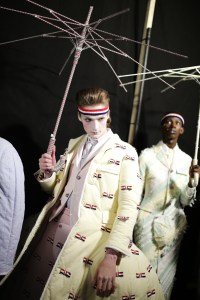 Backstage at Thom Browne  Men's SS 2020