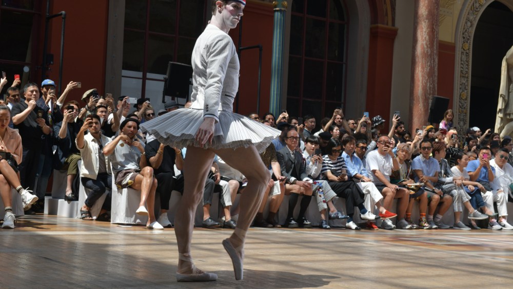 Ambiance at Thom Browne Men's SS 2020, photographed in Paris on June 22nd, 2019.