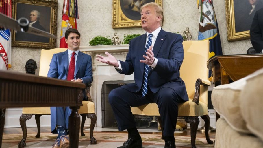 Trump Says New Nafta Ends Competition With Canada and Mexico
