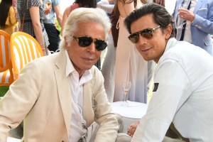 Giancarlo Giammetti and guest