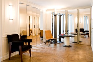 The V.I.P. salon at the Saint Laurent Rive Droite store.
